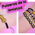 IDEAS DE PULSERA DE AMISTAD NEGRA HECHA A MANO #pulsera