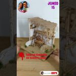 🔴Invitación Nuevo Vídeo COBERTIZO PARA PESEBRES, Tutorial Con Arte en Tus Manos