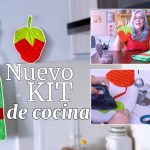 KIT DE TOALLA COLGANTE Y COGEOLLAS/patrón incluído/Para tu casa, para regalar/Idea de emprendimiento