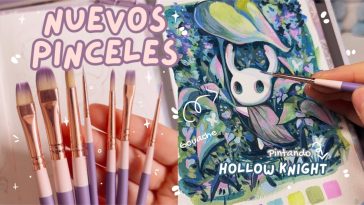 Los mejores Pinceles ˖✧˖ Gouache y  Hollow knight