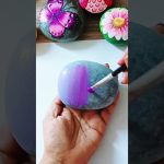 Pintando una Piedra con Pinturas Acrilicas