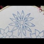 ¡INCREIBLE! BORDADOS FACILES PARA FLORES Y CANASTA #handmade #embroidery #bordandoarte