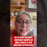 AVISO IMPORTANTE! No se dejen engañar! No tengo cuenta en telegram ni la he tenido nunca!!URGENTE