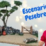 🔴Cómo Hacer ESCENARIOS Para Belenes, Árbol, Muro, Cerca y Puerta - Fácil Con Arte en Tus Manos