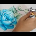 Como Pintar Rosa Azul parte 2