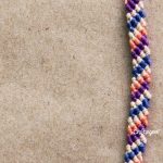 Como hacer Macramé Diagonal   // pulseira