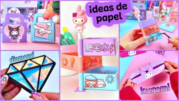 IDEAS LINDAS DE PAPELERÍA HECHAS A MANO: TRUCOS | REGRESO AL COLEGIO