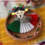 🇲🇽 María o Lelé decorativa de papel con sorpresa para tus invitados en cena Mexicana 🥳