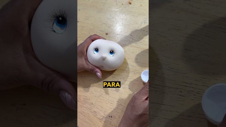 🎨 PARTE 2. Da vida a tus #muñecas. Aprende a #pintar #caras con #brocha seca.