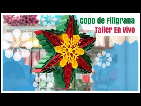 🎄 Taller de Filigrana 🔴EN VIVO