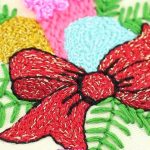 Wow‼️😱FÁCIL Y RAPIDO BORDADO NAVIDEÑO🎅👌AGUJA MÁGICA🤩PUNCH NEEDLE #embroidery #stitching #handmade