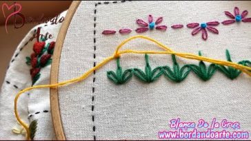 ¡6 PUNTADAS MARGARITA! LIBRO DE BORDADO PAGINA 2 #handmade #embroidery #bordandoarte