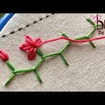 ¡Wow! 6 PUNTADAS DE BORDADO LIBRO DE BORDADO PAGINA 8 #handmade #embroidery #bordando