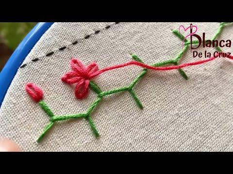 ¡Wow! 6 PUNTADAS DE BORDADO LIBRO DE BORDADO PAGINA 8 #handmade #embroidery #bordando