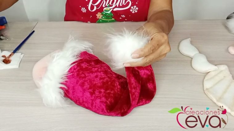 Cojin pino papá Noel