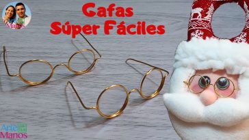 🔴Cómo Hacer LAS GAFAS PARA LOS MUÑECOS, Fácil con Arte en Tus Manos