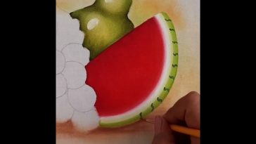 Cómo Pintar Frutas  #pintar