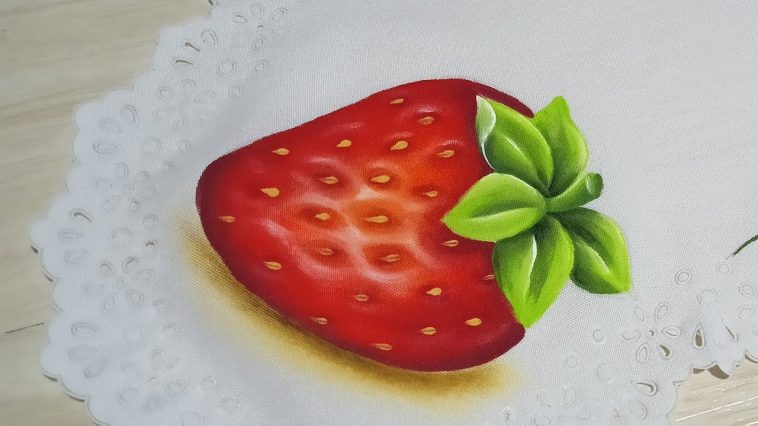 Como Pintar una Fresa 🍓 Primera Parte