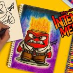 Cómo dibujar a FURIA de INTENSAMENTE - #dibujo #intesamente2 #tuto #tutorial #drawing