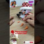 🔴Invitación Nuevo Vídeo NARICES EN PORCELANA FRÍA Para Muñecos de Nieve, Tutorial Arte en Tus Manos