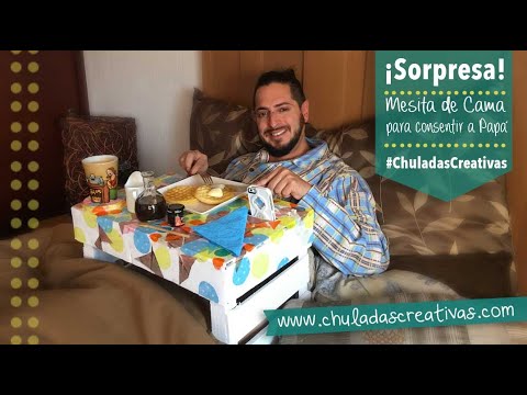 Mesita para cama :: Desayuno para papá