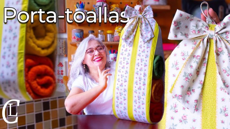 PORTATOALLAS,   fácil , súper lindo y rápido: para tu hogar, regalar o IDEA DE EMPRENDIMIENTO.