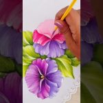 Pintando Flores #tutorial #arte