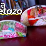 UN HERMOSO NECESER con RETAZOS/Así los reutilizamos/Todo sirve/Buenas ideas de labores par tu hogar