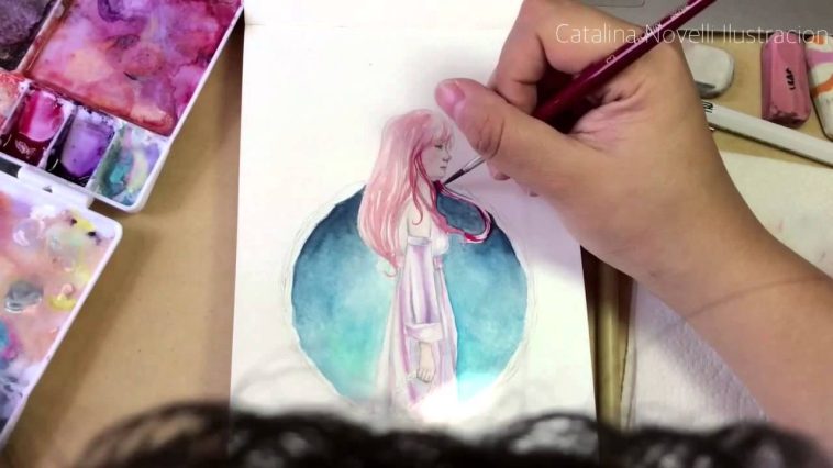 Watercolor Illustration #2 Child of Light