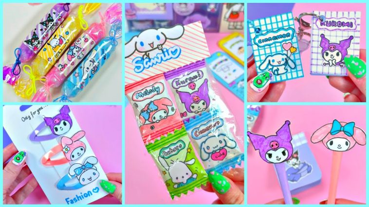 ¡HAZLO, TU MISMA! - PAPELERÍA DE SANRIO Y MAS IDEAS DIVERTIDAS PARA MANUALIDADES DE PAPEL