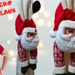 🔴Cómo Hacer CORTINEROS NAVIDEÑOS - Sujetador Santa Claus, Tutorial Con Arte en Tus Manos