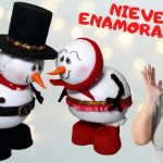 🔴Cómo Hacer MUÑECOS DE NIEVE ENAMORADOS, Fáciles Con Arte en Tus Manos