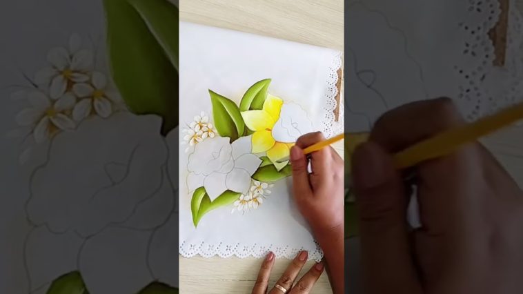 Como Pintar una Flor Amarilla