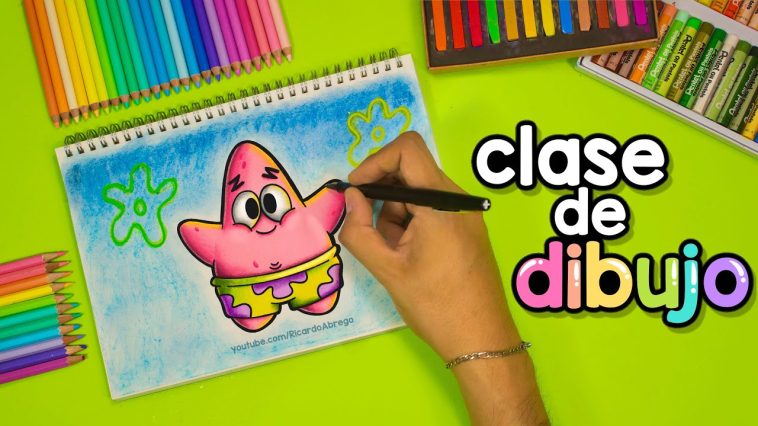 Cómo dibujar a PATRICIO ESTRELLA #bobesponja #patricioestrella #dibujo #dibujos #clasesdedibujo