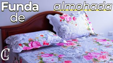 Cómo hacer FUNDA DE ALMOHADA,fácil, para tu casa/regalar /IDEA DE EMPRENDIMIENTO/nivel PRINCIPIANTES