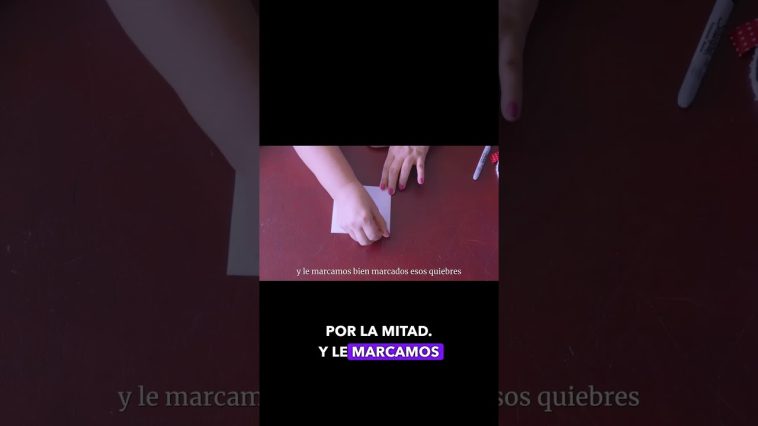 Cómo hacer moldes con papel o cartulina