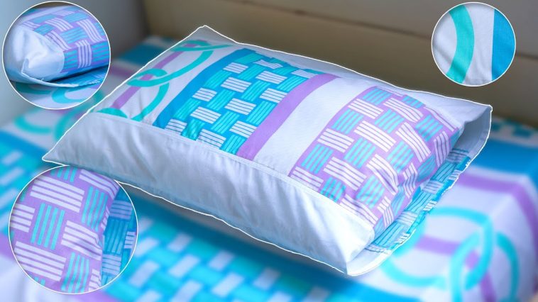 Cómo hacer una FUNDA  DE ALMOHADA, en 20 minutos