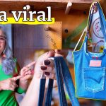 Crea un BOLSO súper bonito, súper cómodo y súper fácil con jeans que ya no usas.