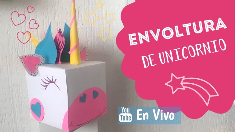 ⭕️  . EN VIVO Cajita de Regalo Unicornio 🦄  :: ChuladasCreativas