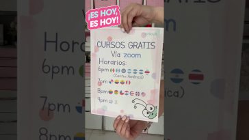 Es Hoy! Los espero en el taller de Stickers 🎒Back to School 👇🏻👇🏻https://cricut.zoom.us/j/91878015123