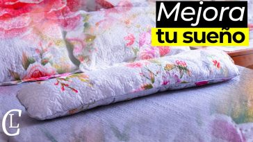 Esta ALMOHADA cuida tu postura al dormir de lado/ALMOHADA PARA TODO EL CUERPO para dormir mejor