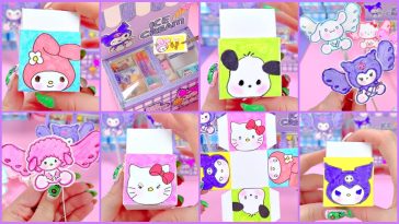 HAZLO TÚ MISMO - MANUALIDADES DE PAPEL SANRIO #diy #sanrio