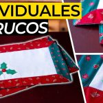 Haz tus propios MANTELES O INDIVIDUALES NAVIDEÑOS! Fáciles y Rápidos para decorar tu mesa en NAVIDAD