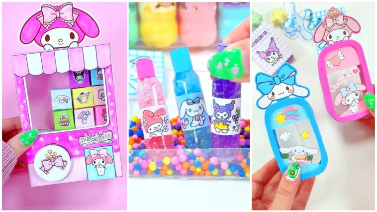 IDEAS DE MANUALIDADES DE SANRIO - MANUALIDADES FÁCILES DE PAPEL #diy #sanrio