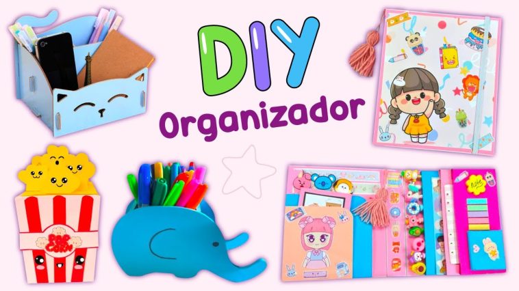 IDEAS FANTÁSTICAS DE ORGANIZADOR - ORGANIZADOR DE ESCRITORIO DE CARTÓN Y MÁS...