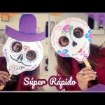 Idea Express 💀Máscaras de Catrina y Catrin día de Muertos  Chulads Creativas