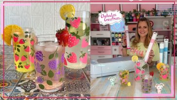 🥤Juego de vasos que cambian de 🍓 color con la temperatura 🔥❄️