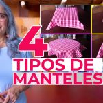 MANTELES PERFECTOS: Aprende a medir y cortar un mantel redondo, ovalado, cuadrado y rectangular