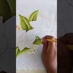 Pintar Hojas Sobre Tela