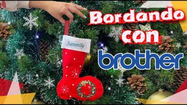 ☃️ Proyecto Navideño estrenando maquinita nueva 🎄 La más fácil de usar Bordadora Brother BP2150L 🥰